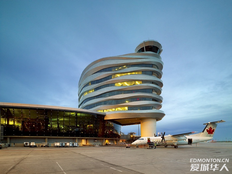 Edmonton International Airport Combined Office / Control Tower by DIALOG - 谷 德设计网